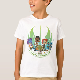 Young Jedi Adventures - The Force Is With Us T-Shirt