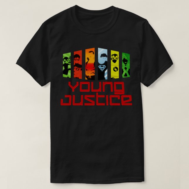 Young Justice Essential T Shirt (Design Front)
