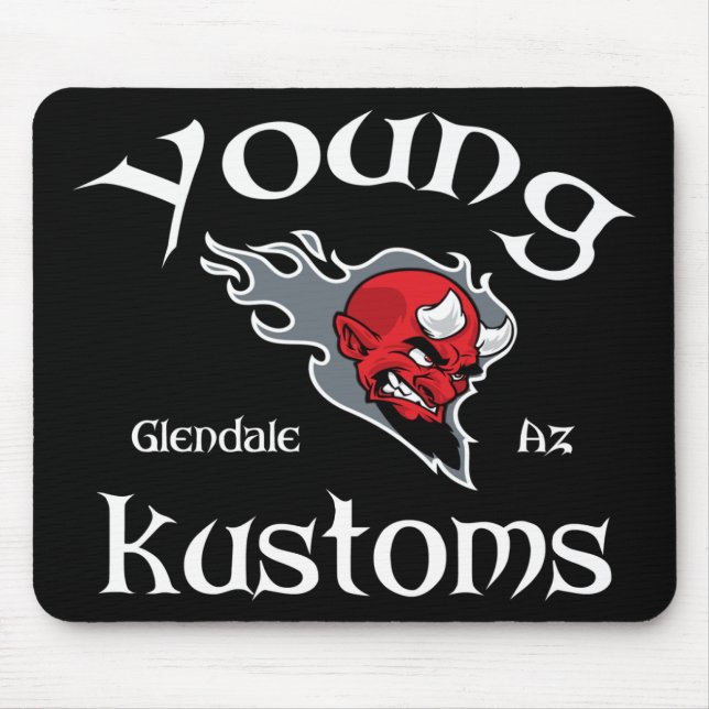 Young Kustoms Mouse Pad (Front)