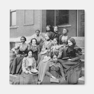 Young Ladies at Fisk, 1890s Magnet