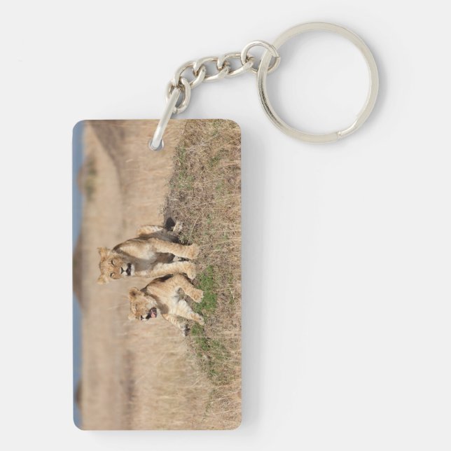 Young lions keychain (Back)
