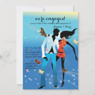 Young Love Engagement Party Invitation
