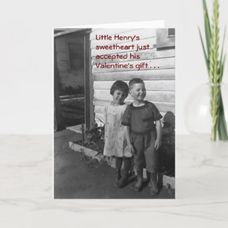 Young Love Holiday Card