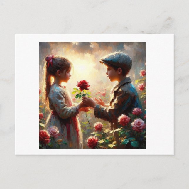 Young Love,  Postcard (Front)