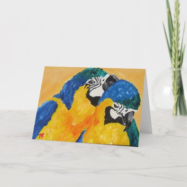 Young Lovers Greeting Card (Front)