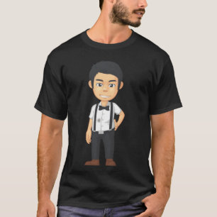 Young Man Character with Bowties gift T-Shirt