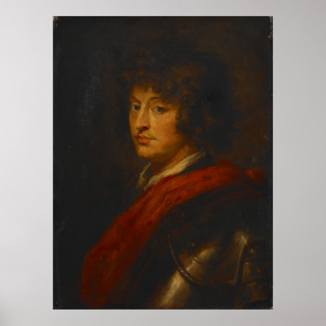 Young Man in Armour Poster (Front)