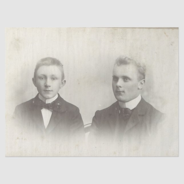 Young Men Junk Journal Elements Sheet (Front)