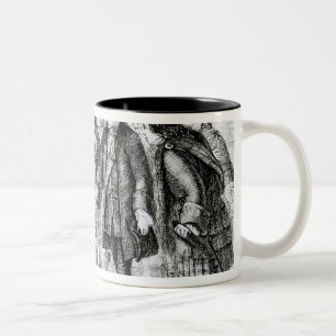 Young Moidart Swearing Allegiance Two-Tone Coffee Mug