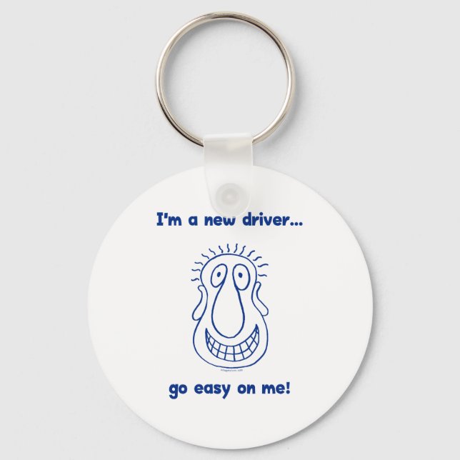 Young New Teen Driver Keychain (Front)