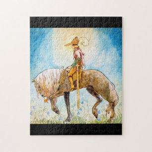 Young Prince on a Horse Jigsaw Puzzle