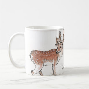 Young Reindeer Coffee Mug