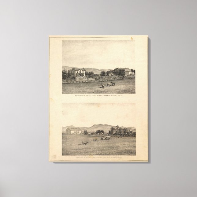 Young residences canvas print (Front)