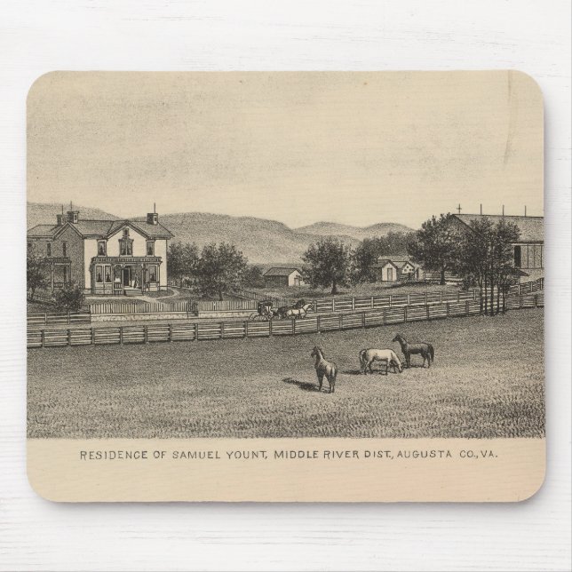 Young residences mouse pad (Front)