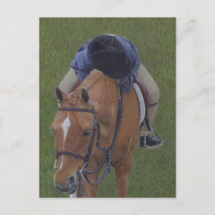 Young Rider & Pony Postcard