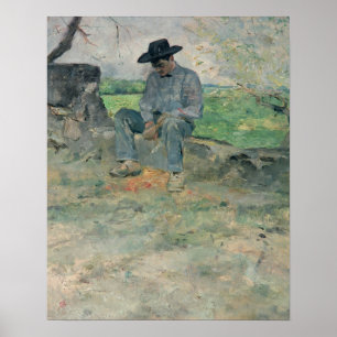Young Routy at Celeyran, 1882 Poster