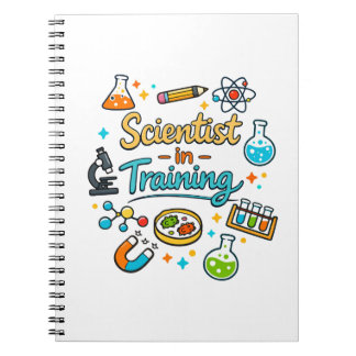 Young Scientist in Training Invitation Notebook