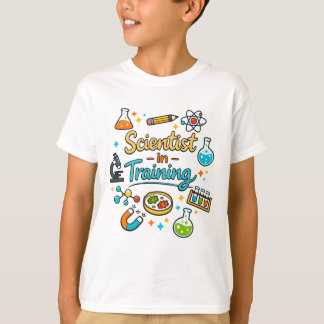 Young Scientist in Training Invitation T-Shirt
