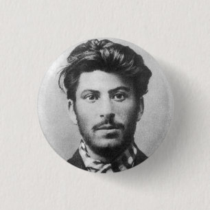 Young Stalin 1 Inch Round Button
