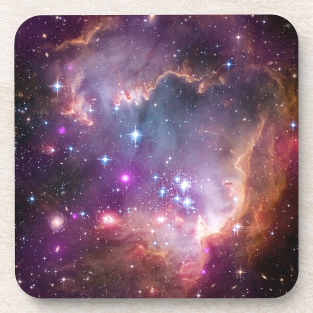 Young Stars In The Small Magellanic Cloud. Coaster (Front)