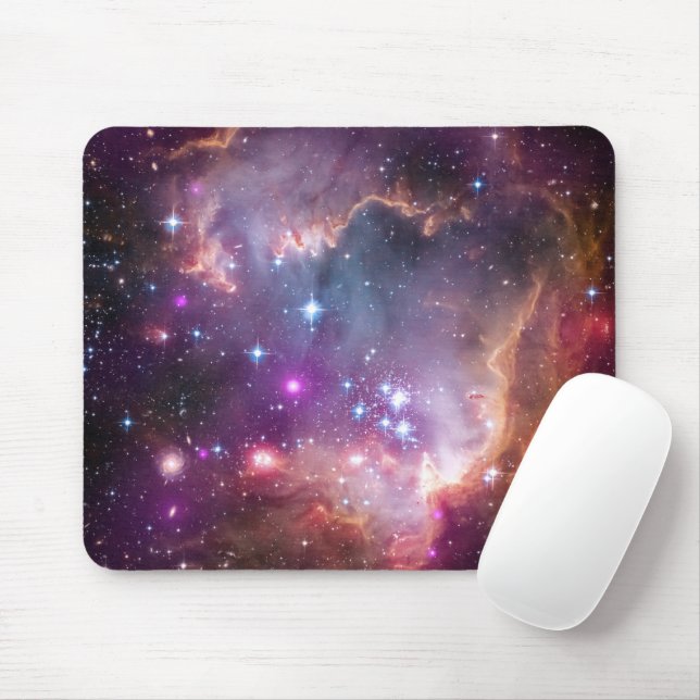 Young Stars In The Small Magellanic Cloud. Mouse Pad (With Mouse)