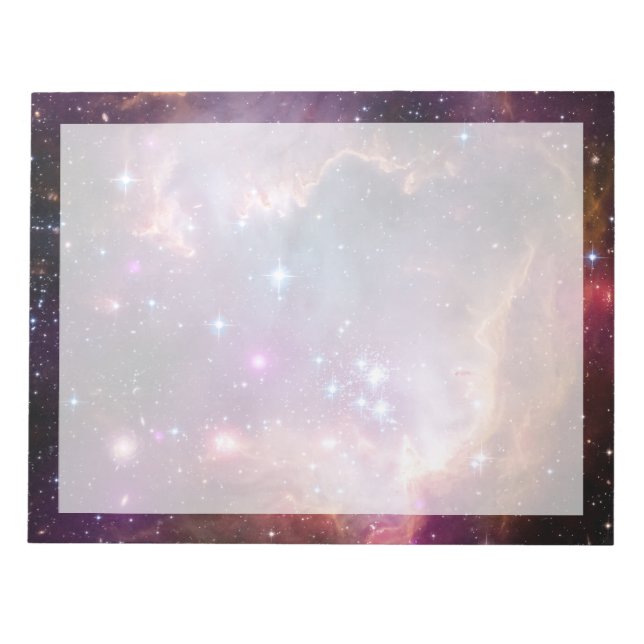 Young Stars In The Small Magellanic Cloud. Notepad (Front)