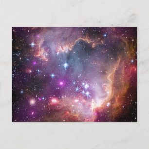 Young Stars In The Small Magellanic Cloud. Postcard