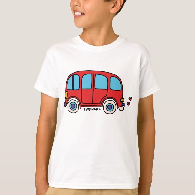 Young t-shirt hippie van goes (Front)