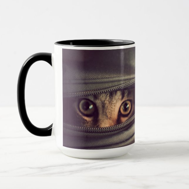 Young Tabby Kitten Mug (Left)
