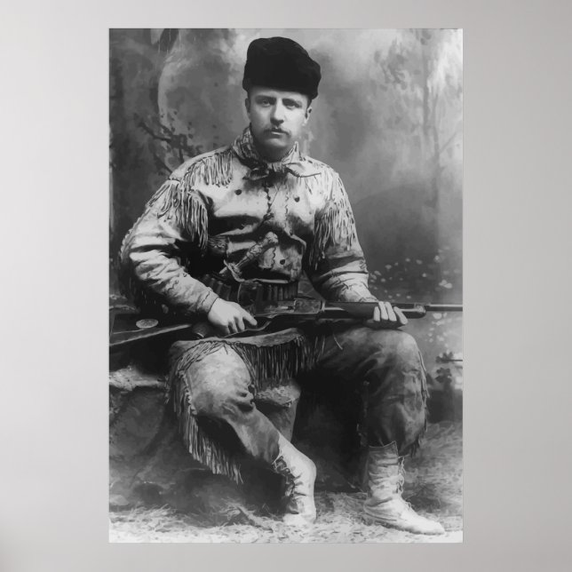 Young Teddy Roosevelt Poster (Front)