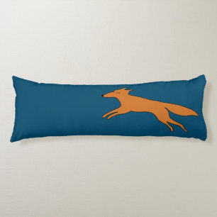 Young Teen fox Throw Pillow