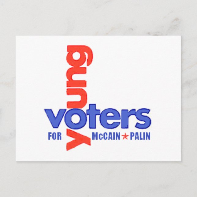 YOUNG VOTERS Postcard (Front)