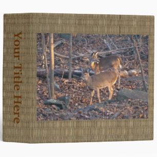 Young Whitetail Deer Series Binder