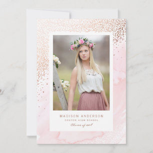 Young Wild and Free Graduation Announcement