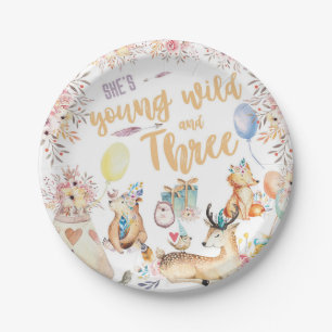 Young, Wild and Three Paper Plate