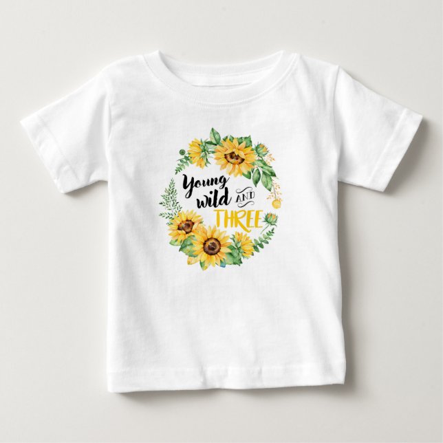 Young Wild and Three T-Shirt (Front)