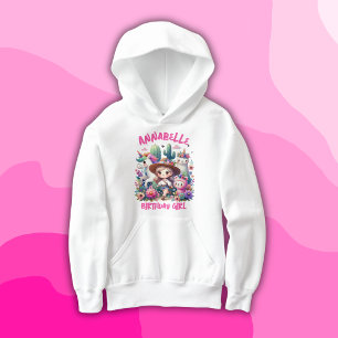 Young Wild Safari Girls Pink Monogramme Nom