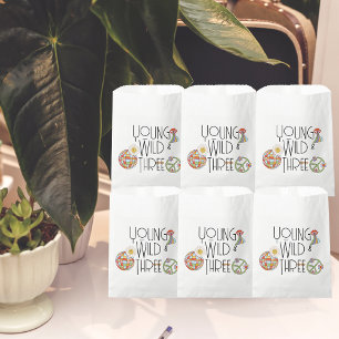 Young, Wild & Three   B-Day Favor Bag   Boho
