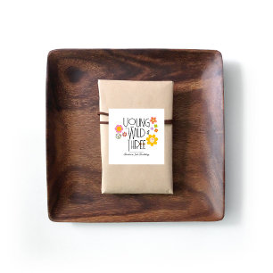 Young, Wild & Three B-Day Favour Tags Smile