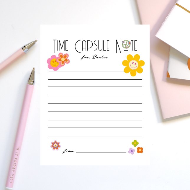 Young, Wild & Three | Time Capsule Note | Smile Card (Creator Uploaded)