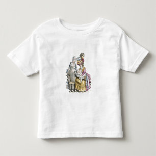 Young Woman in a Dress 'a la Levite' Breastfeeding Toddler T-shirt