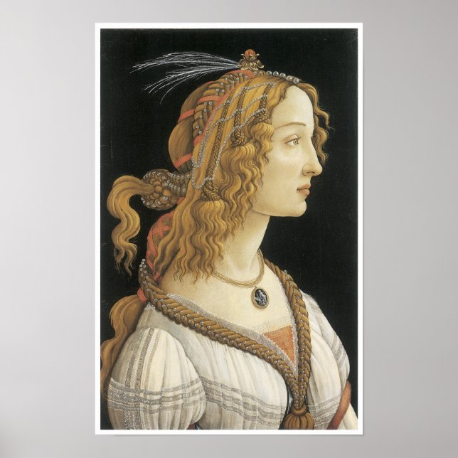 Young Woman in Mythological Guise, c. 1480-85 Poster (Front)