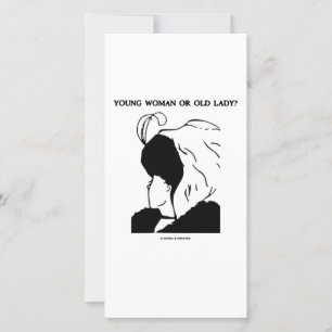 Young Woman Or Old Lady? (Optical Illusion)