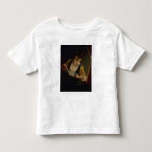 Young Woman Reading a Letter (oil on canvas) Toddler T-shirt