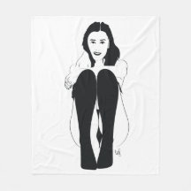 Young woman sitting