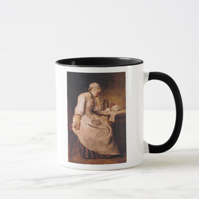 Young Woman Sleeping Mug (Right)