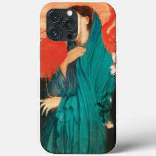 Young Woman with Ibis Fine Art by Edgar Degas iPhone 13 Pro Max Case