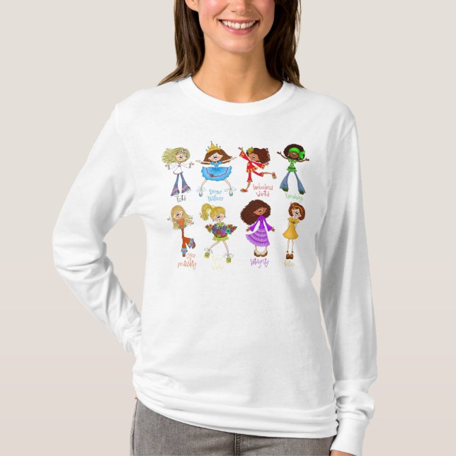 Young Women Values T-Shirt (Front)
