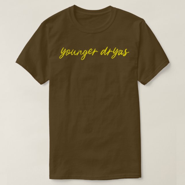 Younger Dryas T-Shirt (Design Front)