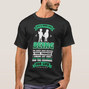 Youngest Middle Oldest Sibling Grounded Classic T- T-Shirt